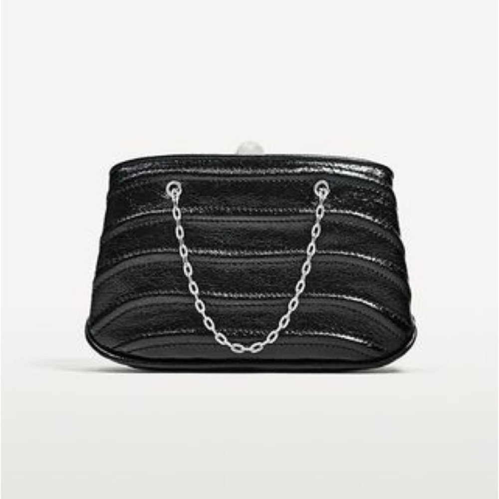 NWOT Zara Black mini Purse